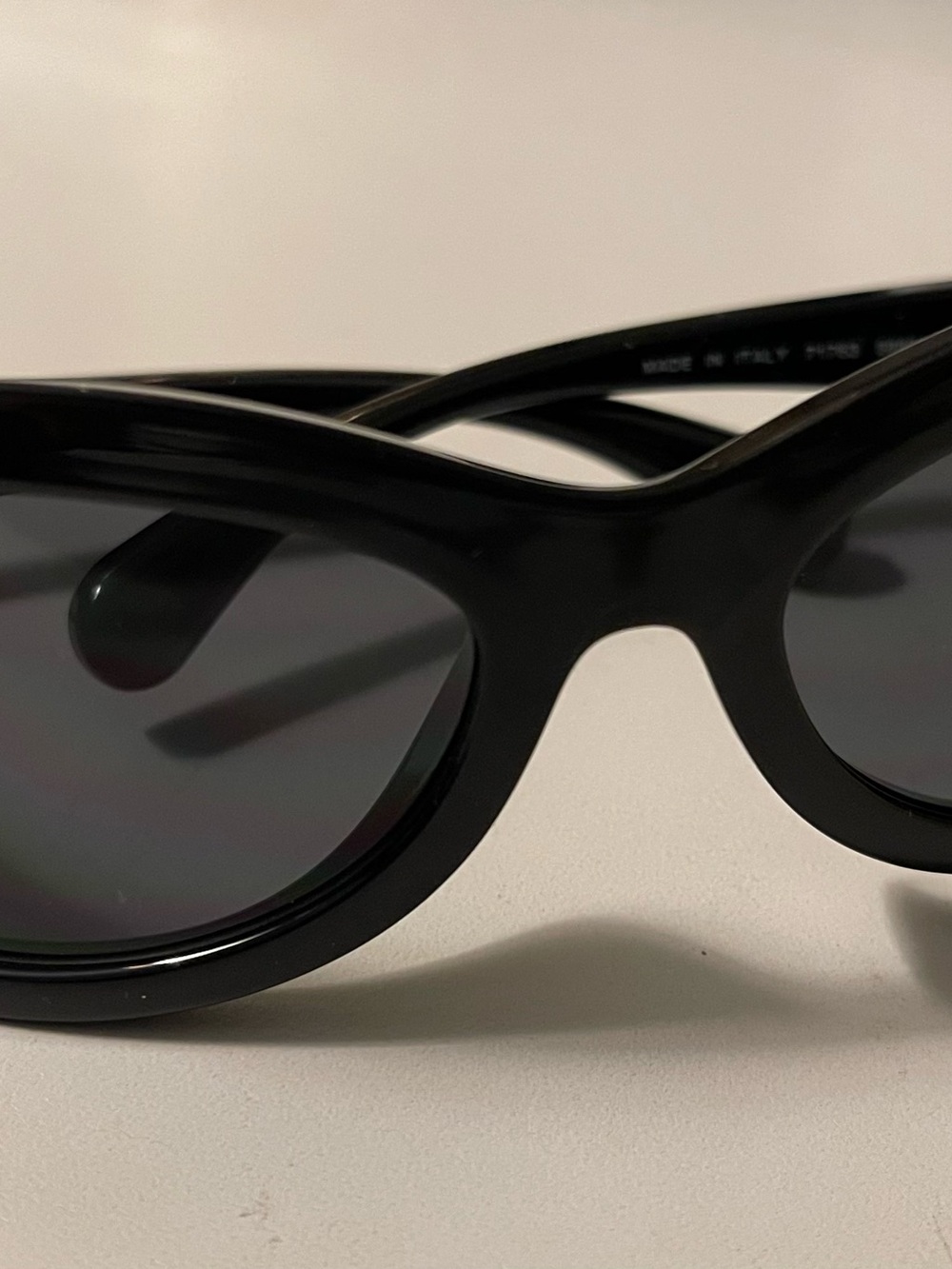 CHANEL Black Shield Sunglasses for Women